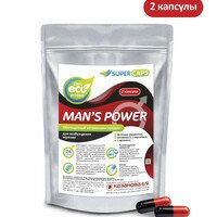 Возбуждающее мужское средство Man's Power+Lcarnitin - Supercaps, (2 штуки)