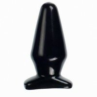 Анальная пробка Butt Plug Black Large, 14 см.